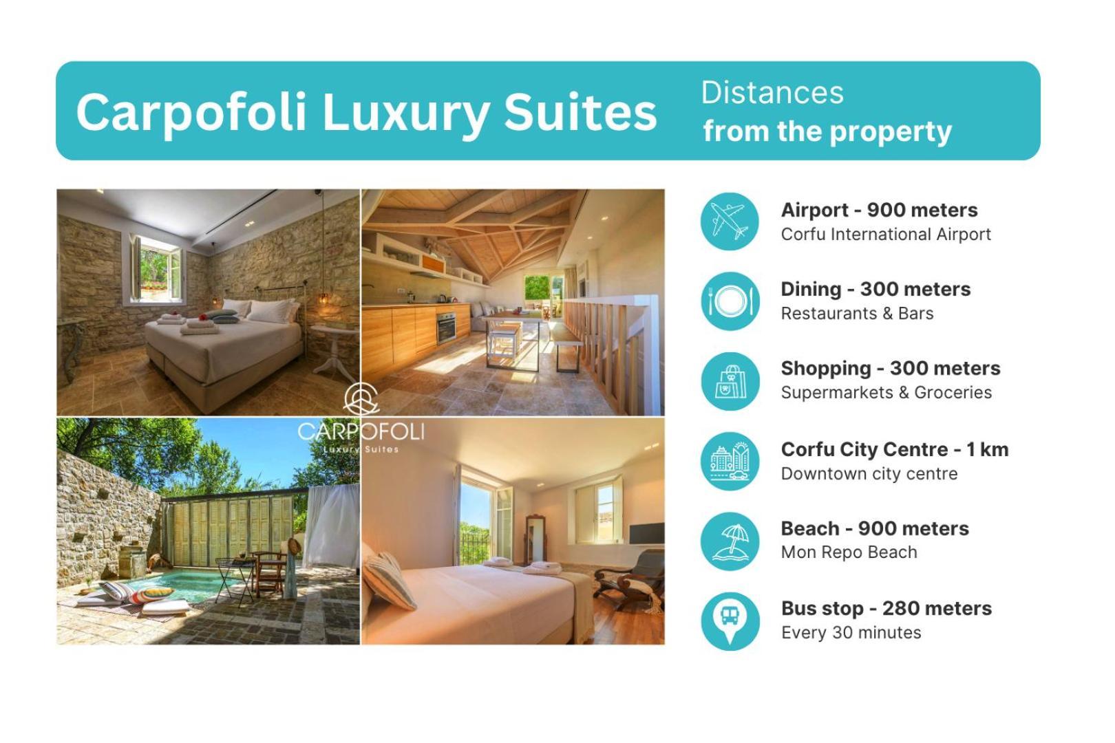 Carpofoli Corfu Apartment Corfu  Exterior photo